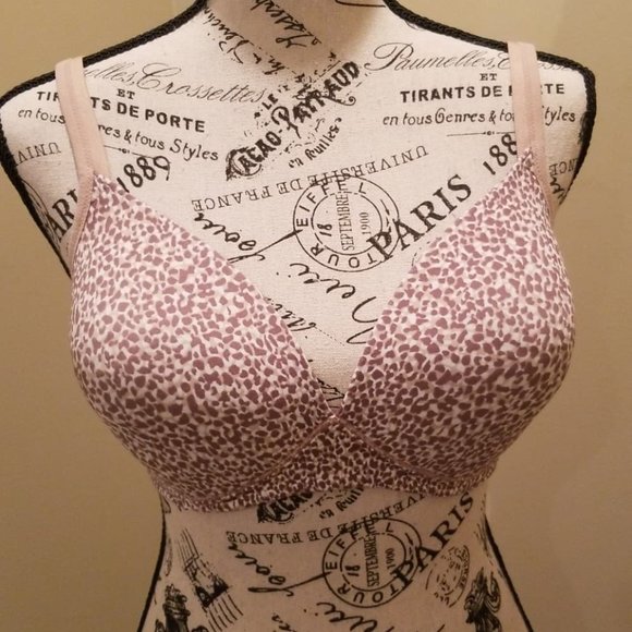 Warner's Other - Warner's Animal Print Bra - 38C